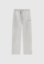 JS003 - Unisex Signature Wide Leg Joggers - Marl Grey