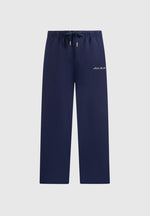 JS003 - Unisex Signature Wide Leg Joggers - Navy