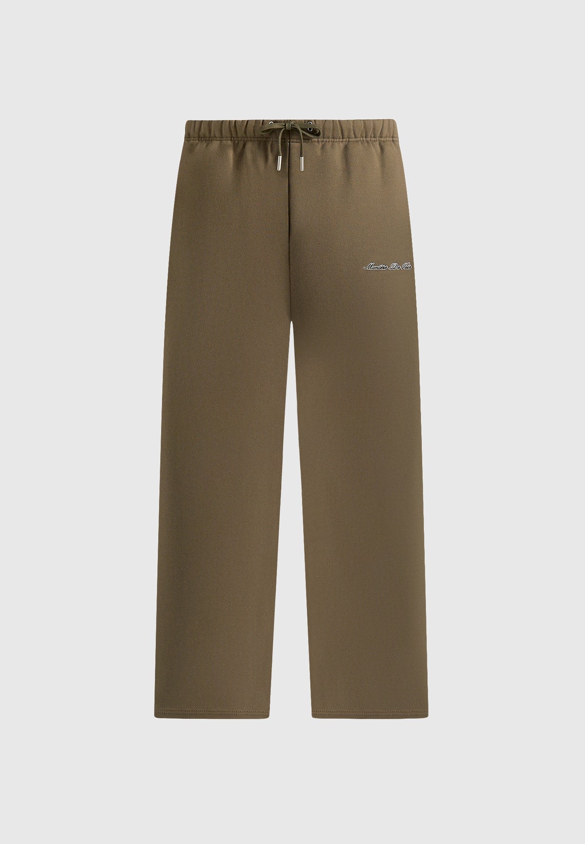 JS003 - Unisex Signature Wide Leg Joggers - Olive