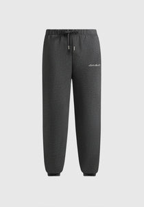 JS005 - Signature Regular Fit Cuffed Joggers - Charcoal Grey