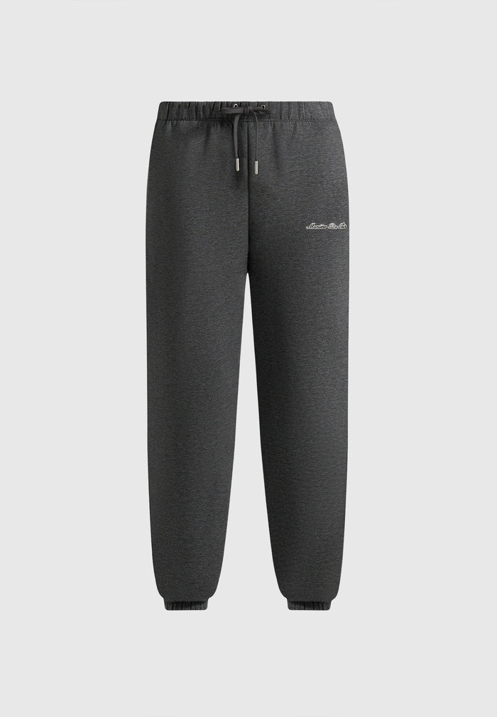 JS005 - Signature Regular Fit Cuffed Joggers - Charcoal Grey
