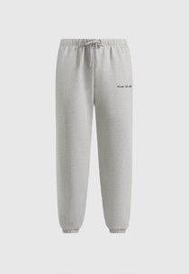 JS005 - Signature Regular Fit Cuffed Joggers - Marl Grey