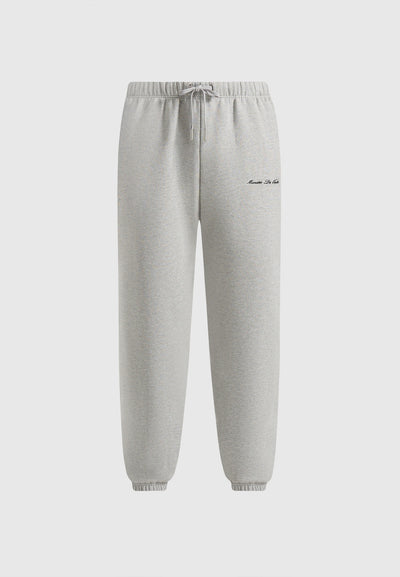 JS005 - Signature Regular Fit Cuffed Joggers - Marl Grey
