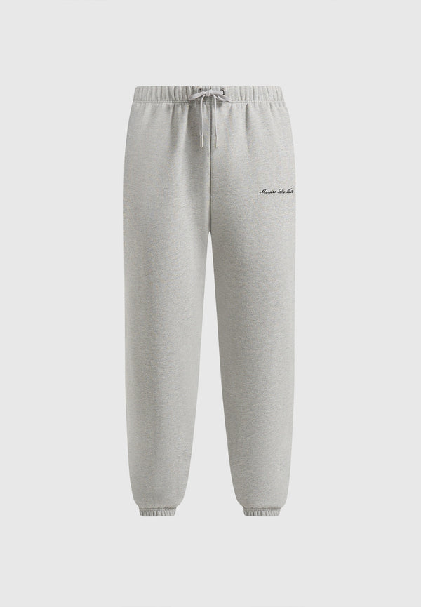 JS005 - Signature Regular Fit Cuffed Joggers - Marl Grey
