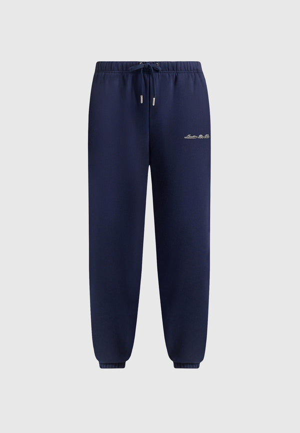 JS005 - Signature Regular Fit Cuffed Joggers - Navy