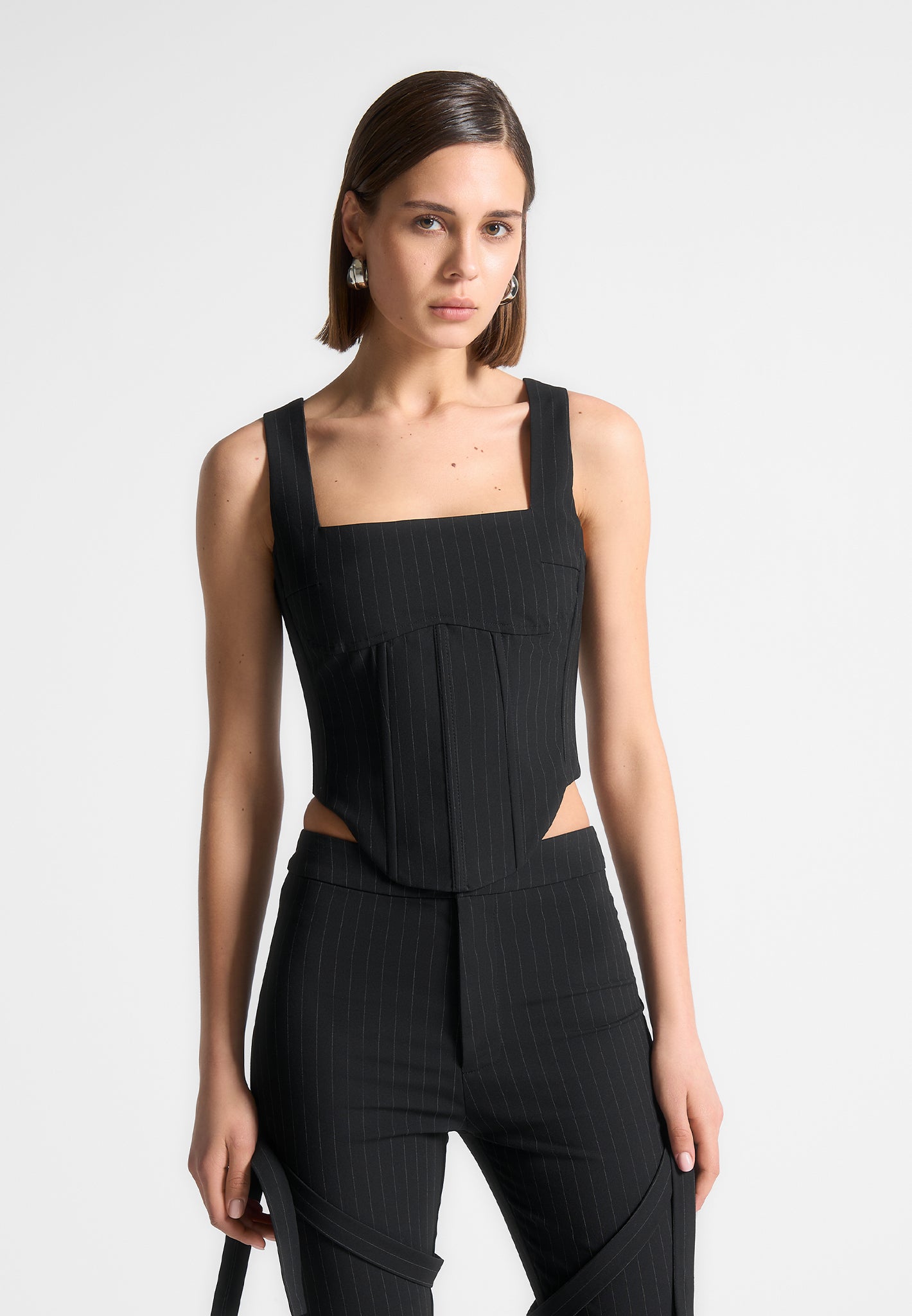 square-neck-pinstripe-corset-top-black