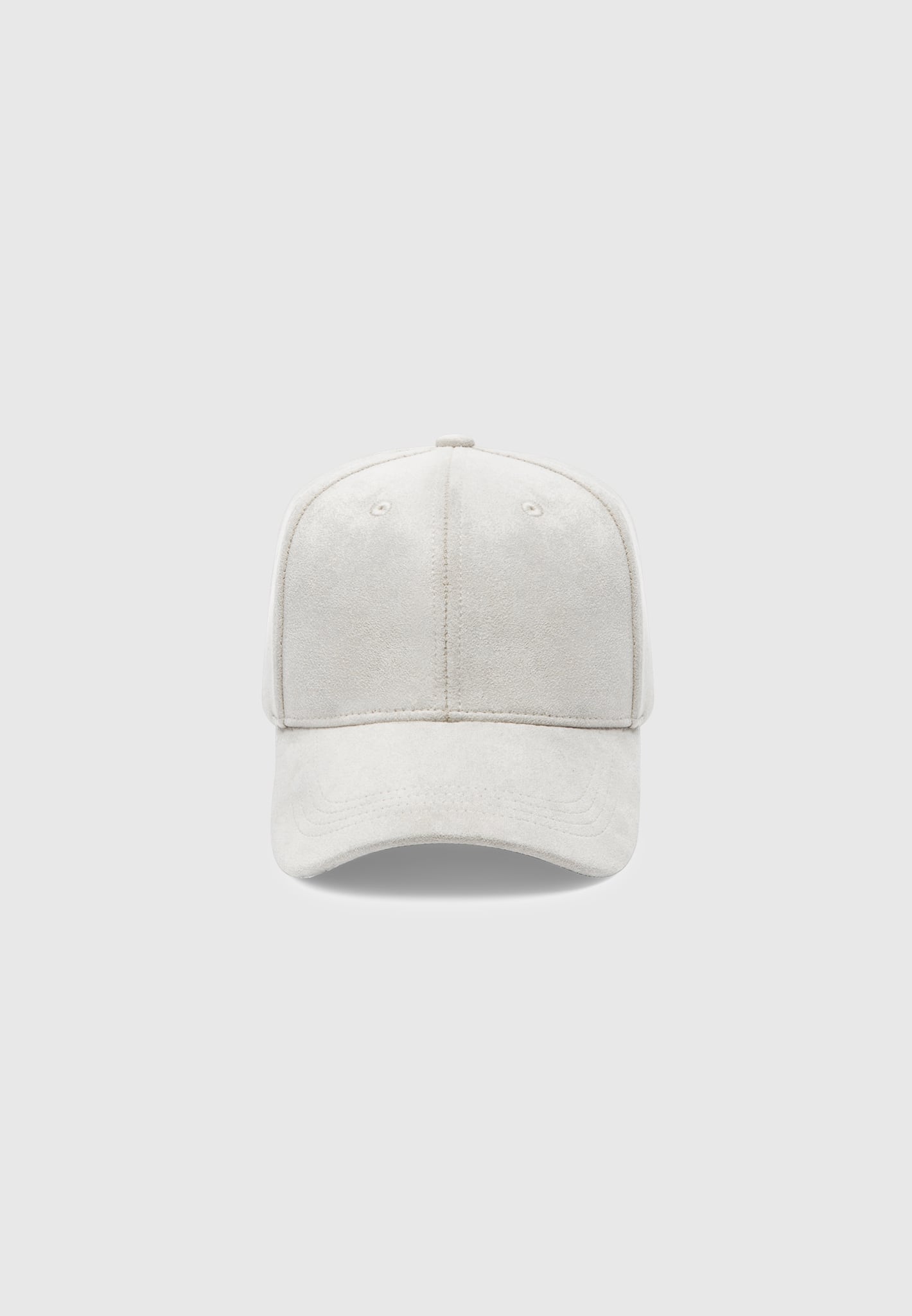 Vegan Suede Cap - Stone