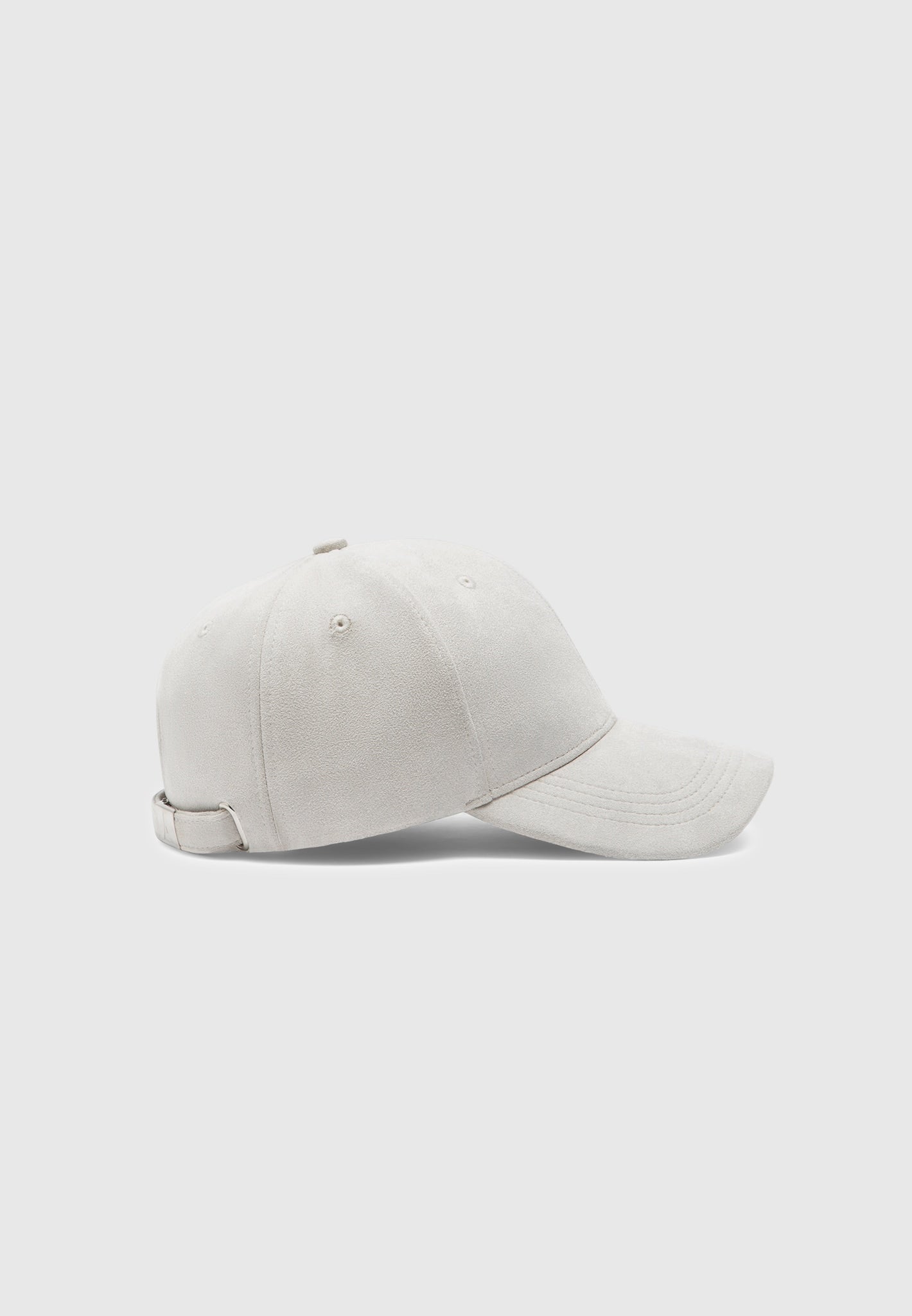 Vegan Suede Cap - Stone