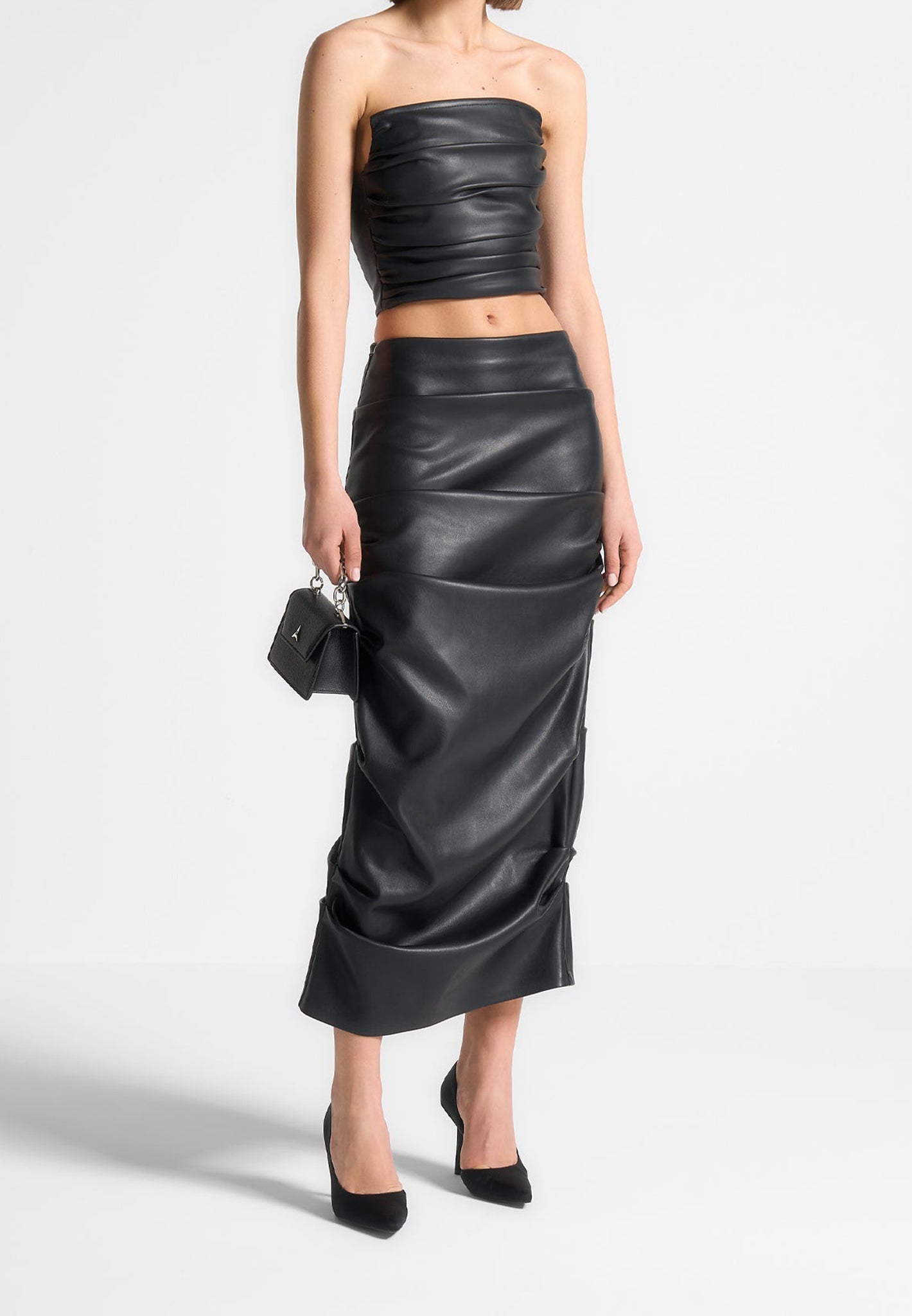 tacked-leather-midaxi-skirt-black