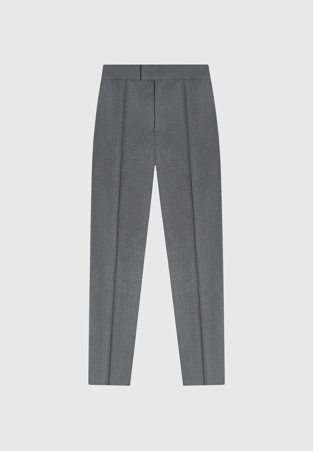 tapered-fit-pleated-tailored-trousers-grey