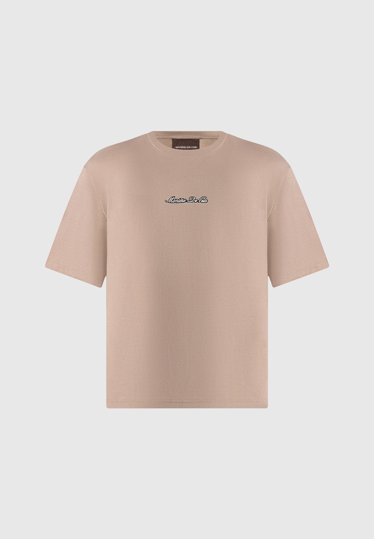 TS001 - Unisex Signature Relaxed Fit Cotton T-Shirt - Taupe