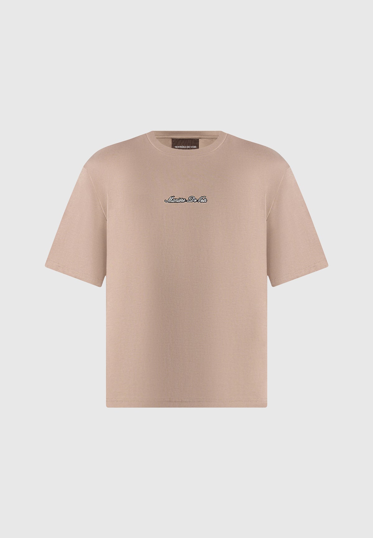 TS001 - Unisex Signature Relaxed Fit Cotton T-Shirt - Taupe