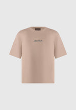 TS001 - Unisex Signature Relaxed Fit Cotton T-Shirt - Taupe