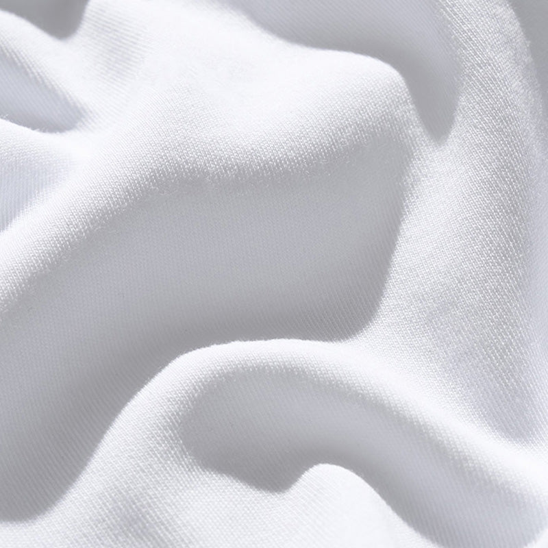 TS001 - Unisex Signature Relaxed fit Cotton T-Shirt - White