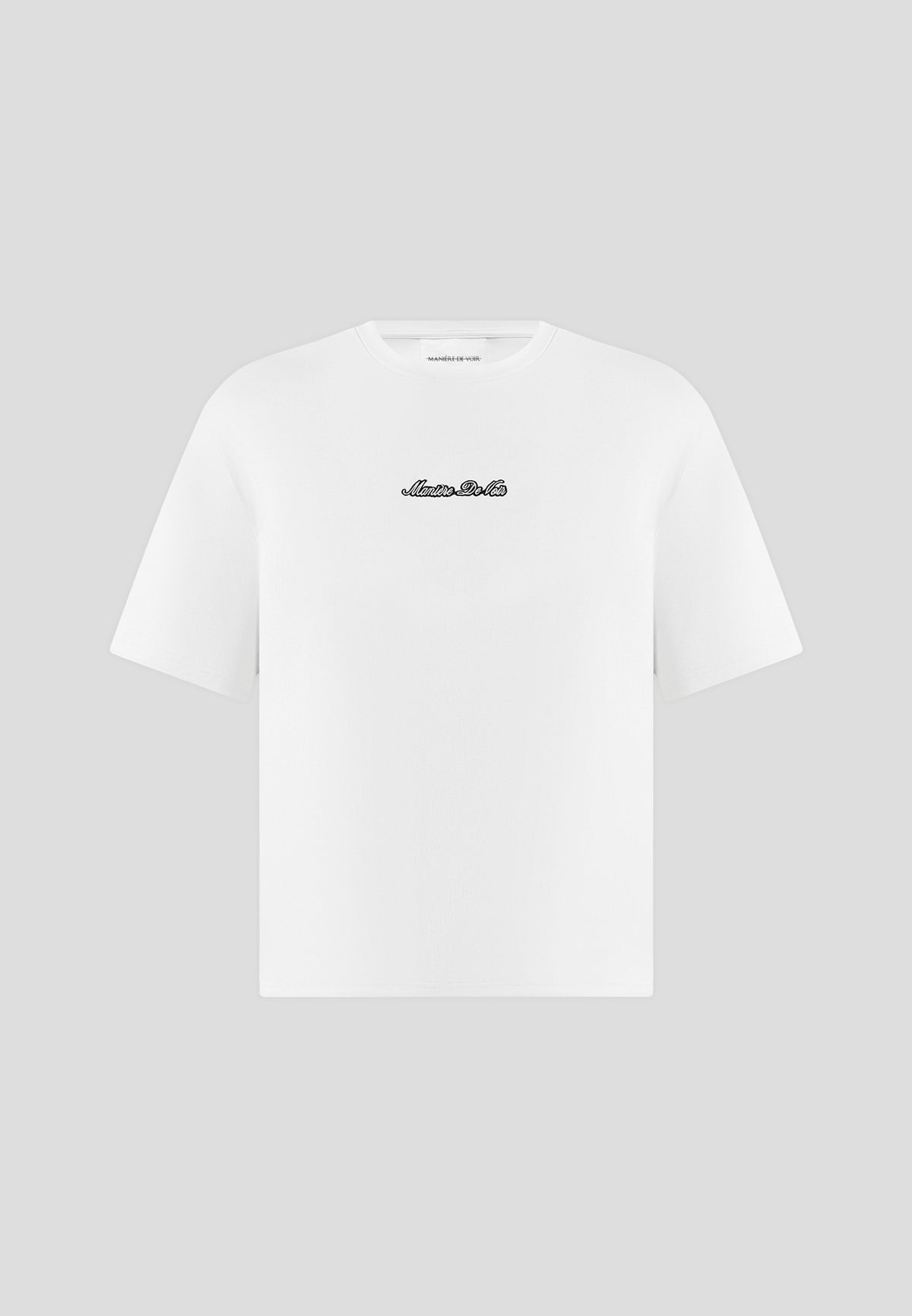 TS001 - Unisex Signature Relaxed fit Cotton T-Shirt - White