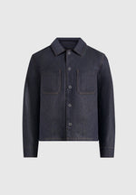Asher - Unisex Denim Shirt - Indigo