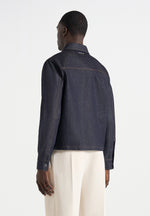 Asher - Unisex Denim Shirt - Indigo