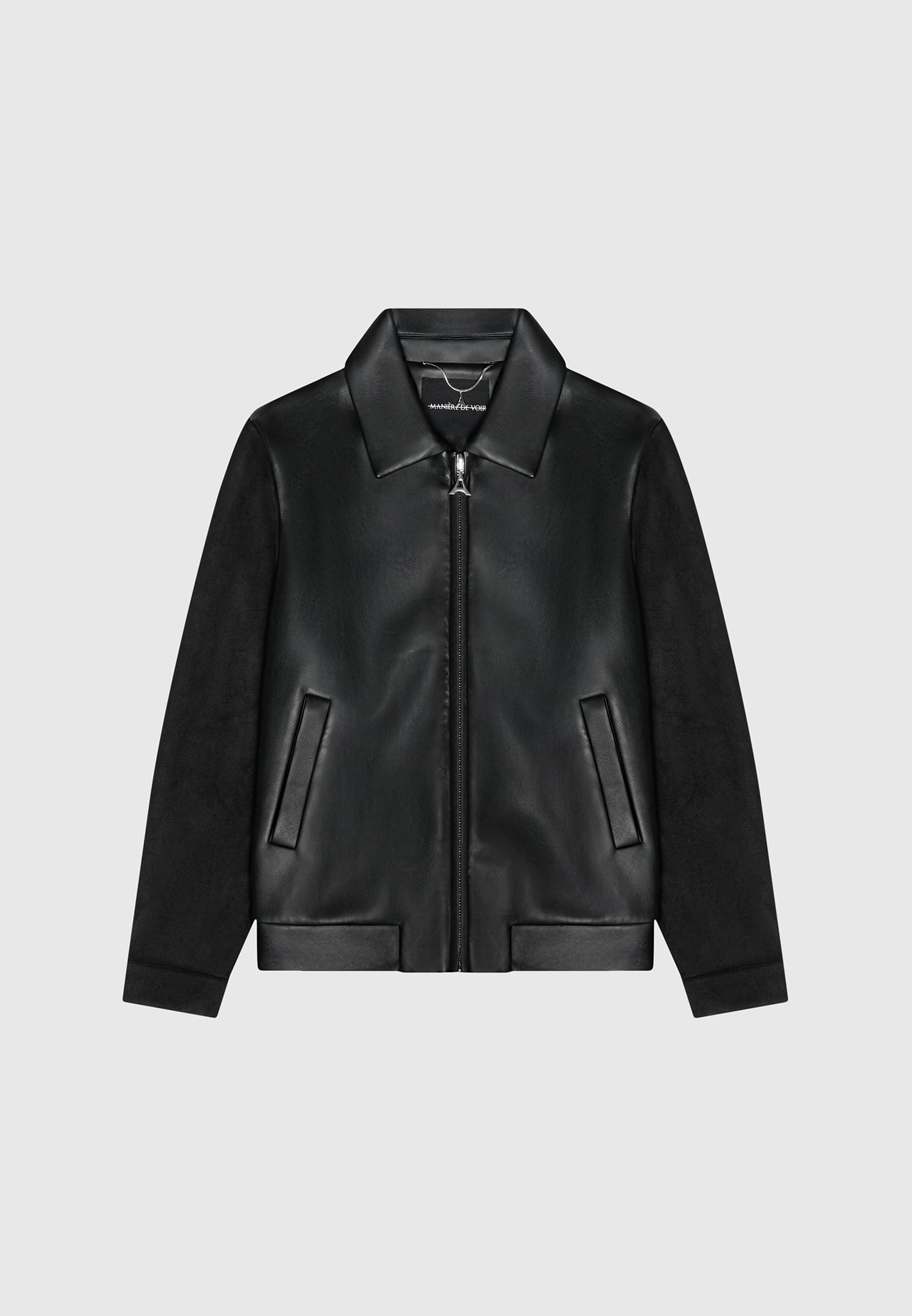 vegan-leather-suede-jacket-black