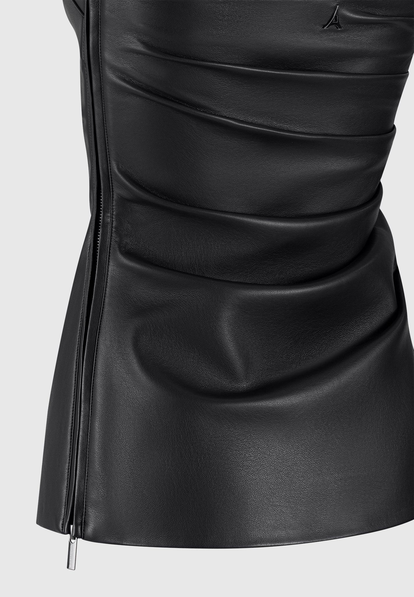 laurena-leather-tacked-longline-bandeau-top-black