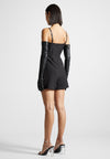 vegan-leather-tailored-playsuit-with-gloves-black