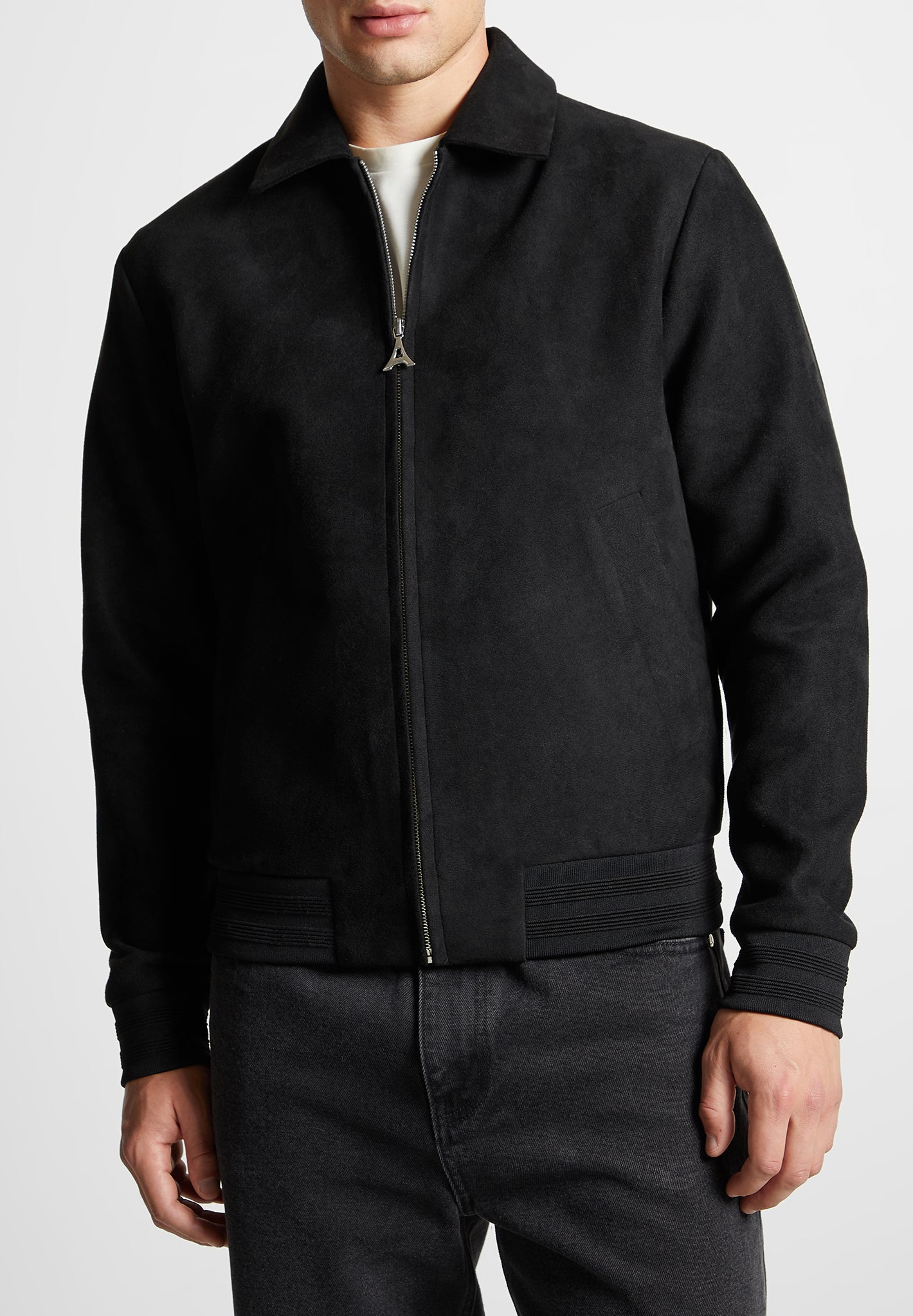 Suede fleece deals jacket