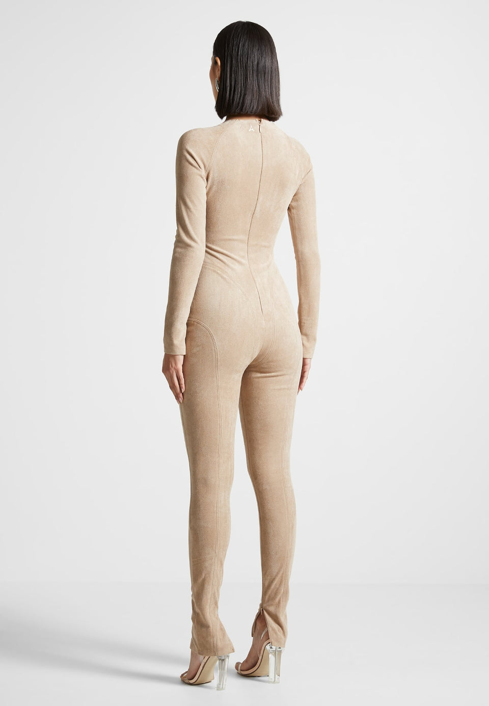 vegan-suede-jumpsuit-beige