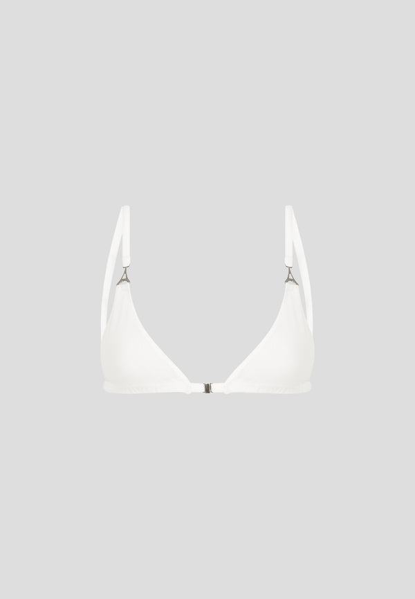 Mesh Bralette - White