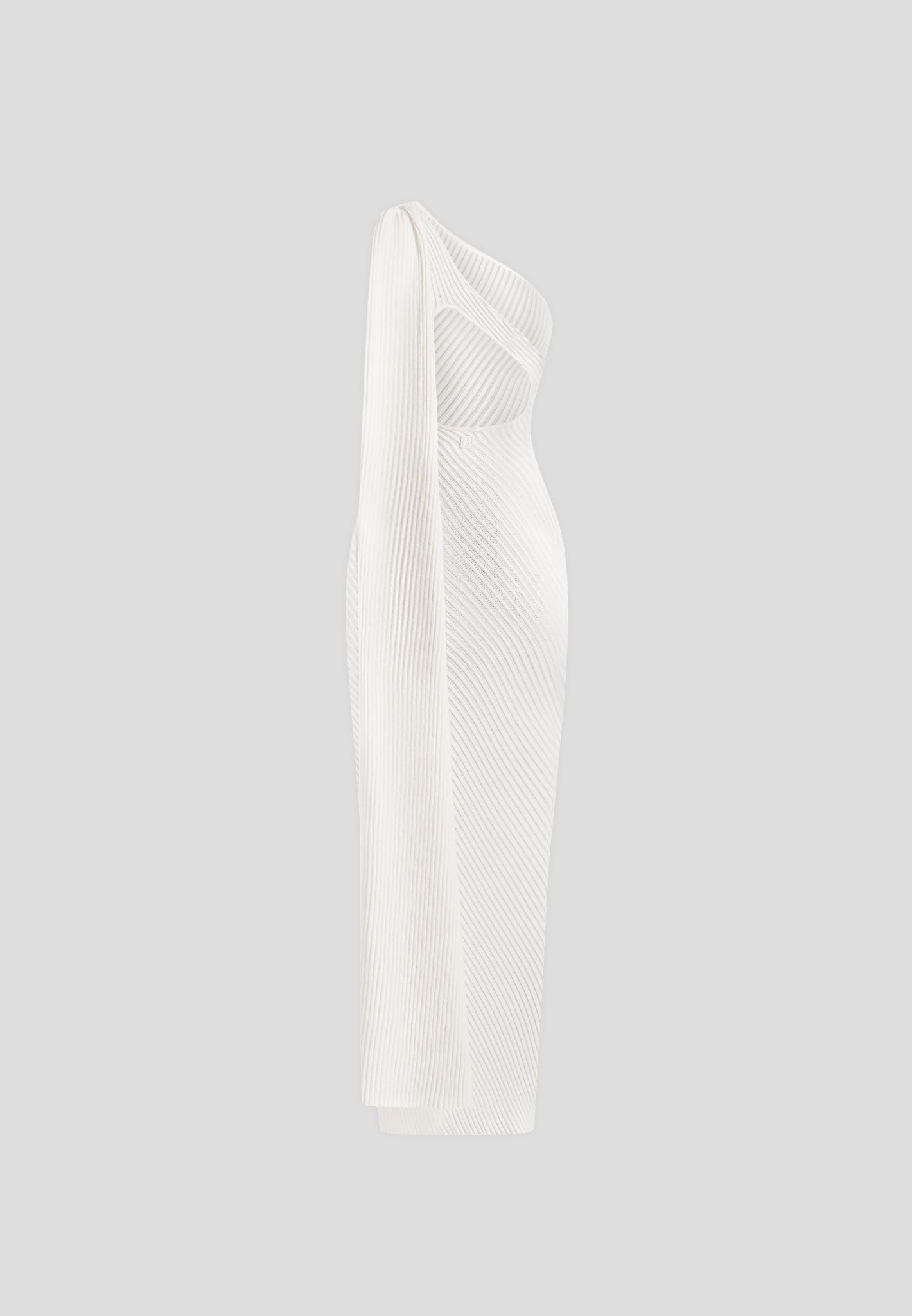 Laya - Scarf Knit Maxi Dress - Cream