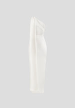 Laya - Scarf Knit Maxi Dress - Cream