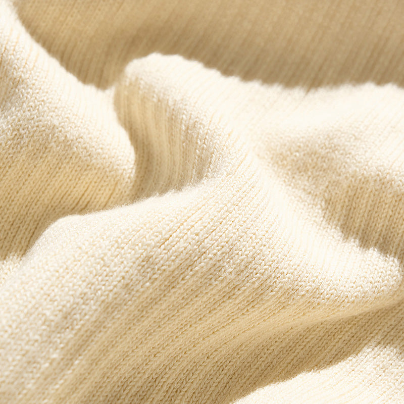 VS001 - Scoop Neck Ribbed Cotton Vest - Pale Yellow