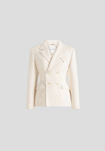 Maia - Double Breasted Blazer - Off White