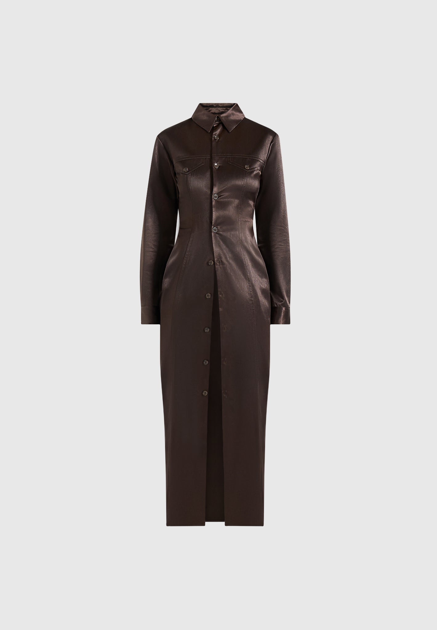 etta-crinkled-satin-midi-shirt-dress-brown