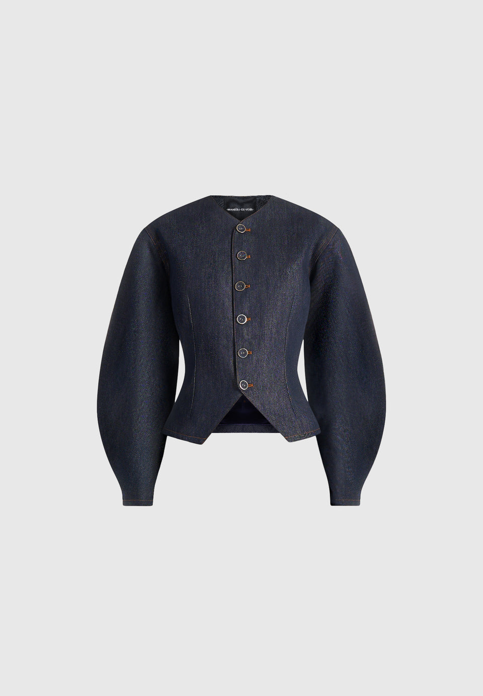 Aya - Denim Hourglass Jacket - Indigo