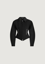 Sky - Hourglass Canvas Jacket - Black