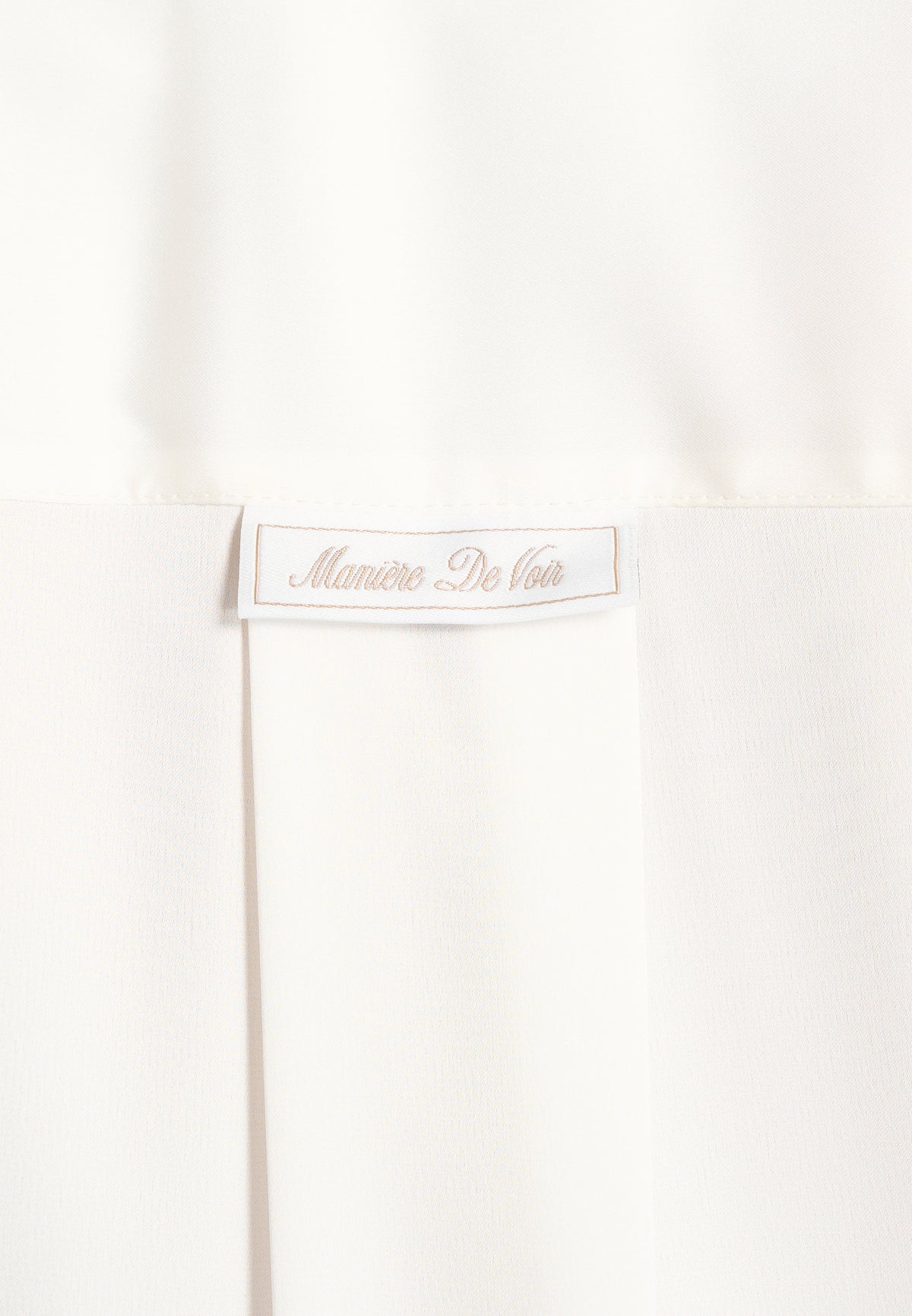 Milena - Chain Belt Ruched Shirt Mini Dress - White