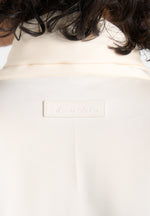 Wilona - Hourglass Scarf Neck Shirt - Ivory