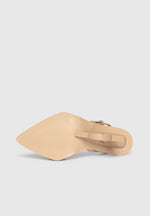 L'Eiffel - Open-Toe Slingback Heels - Nude