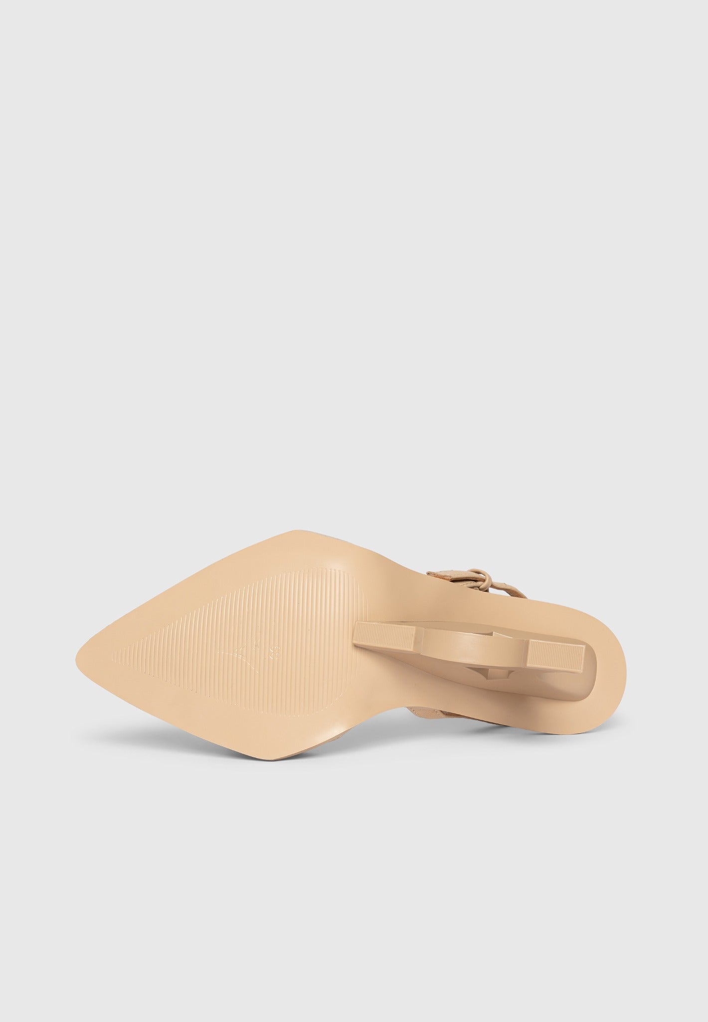 L'Eiffel - Open-Toe Slingback Heels - Nude