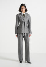 Ash - Leather Tie - Sage