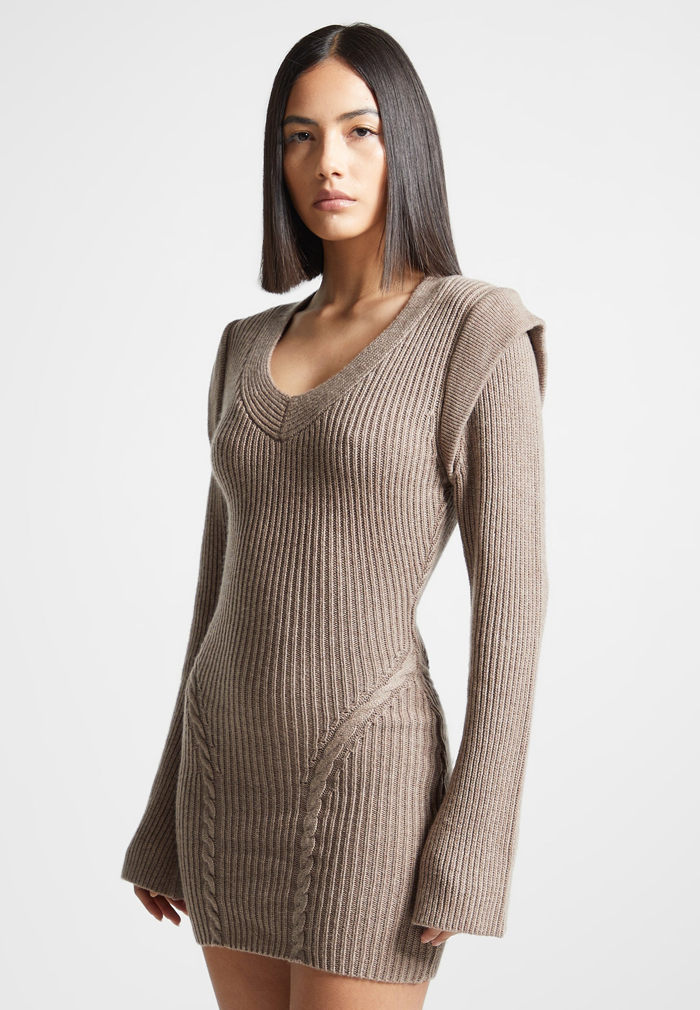Mini Dress Taupe Sweater Dress Buy BB Dakota By Steve Madden Women