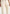 Calista - Line Art Denim Jeans - Cream