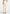 Calista - Line Art Denim Jeans - Cream