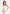 Lise - Cropped Tailored Blazer & Button Detail Bandeau - Off White