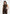 Maisie - Tailored Crew Neck Cinch Waistcoat - Brown