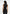 Maisie - Tailored Crew Neck Cinch Waistcoat - Black