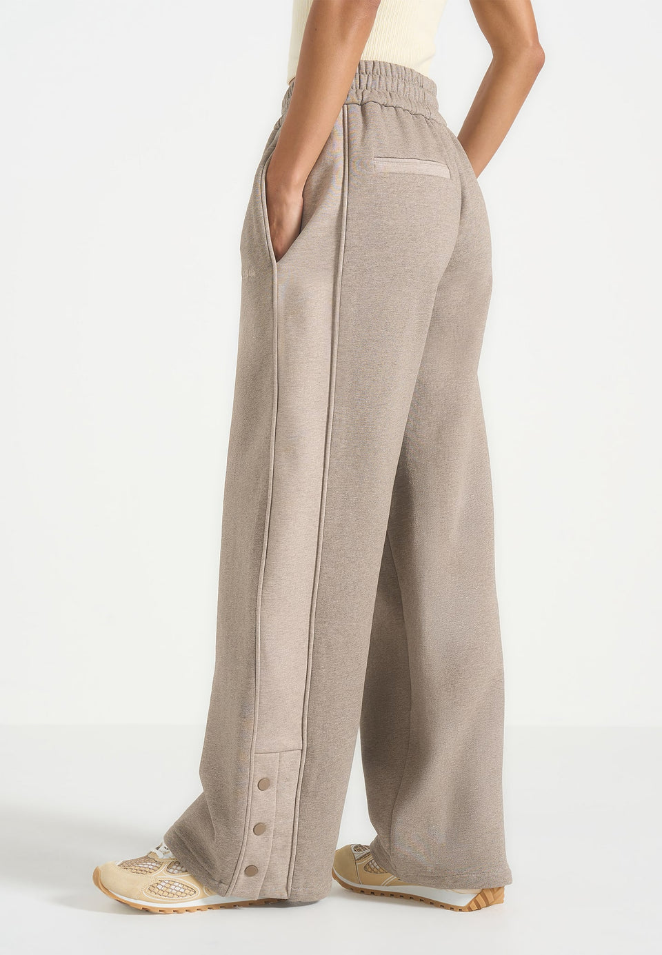 caya-two-tone-wide-leg-popper-joggers-taupe
