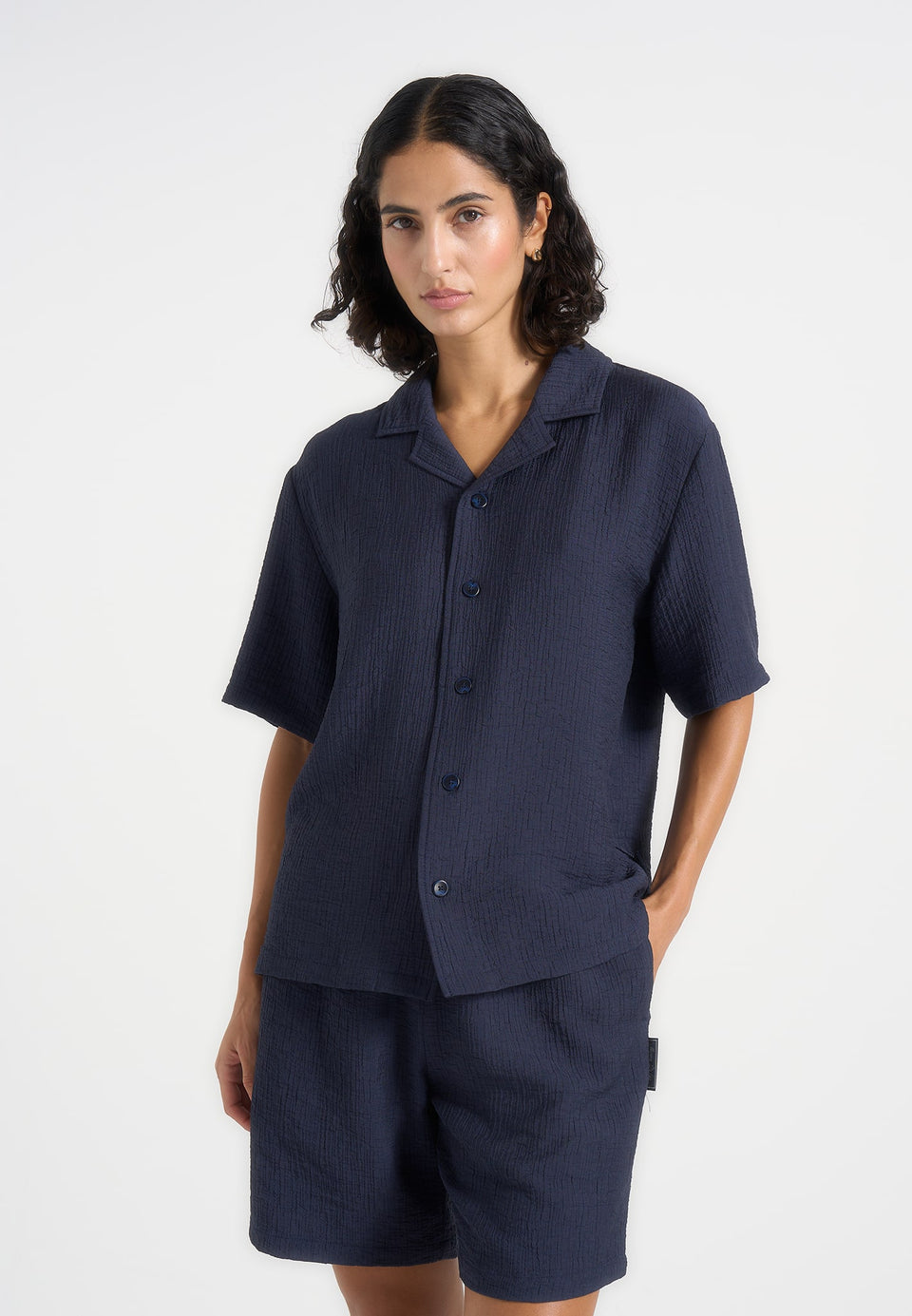 harley-unisex-textured-revere-shirt-navy
