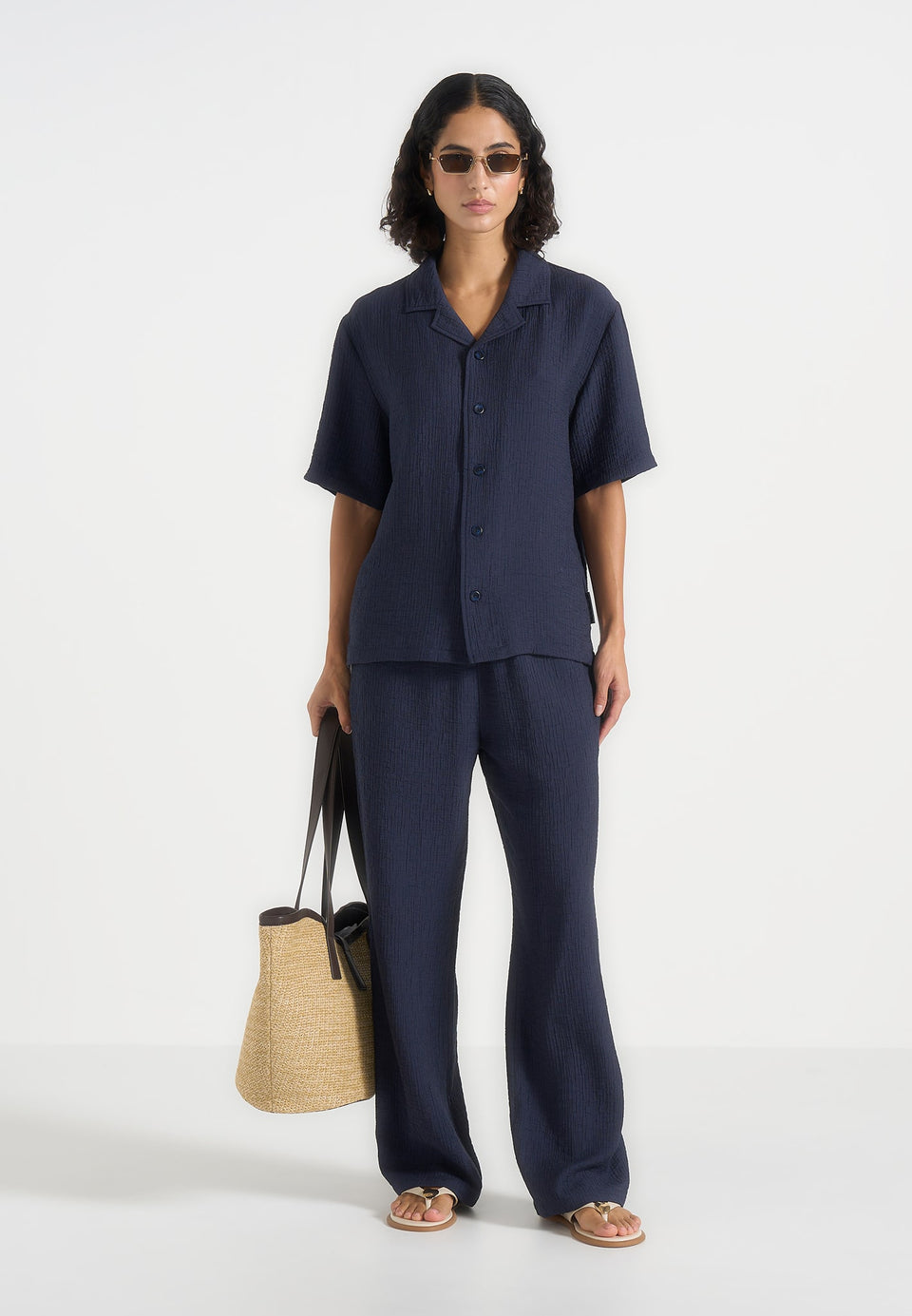 harley-unisex-textured-revere-shirt-navy