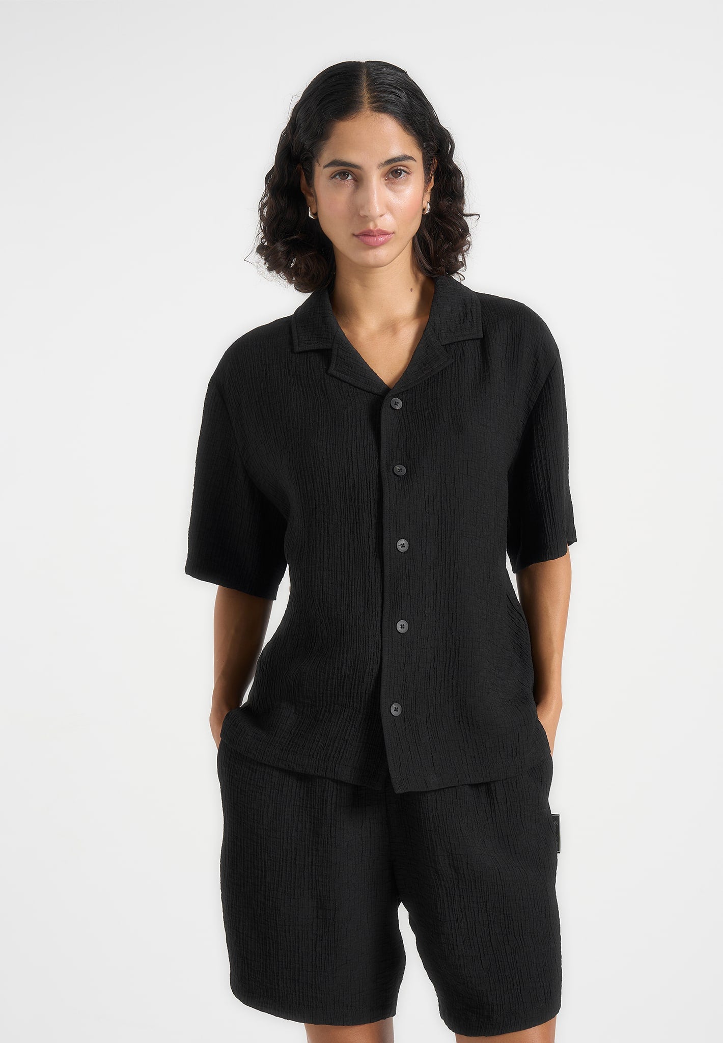 harley-unisex-textured-revere-shirt-black