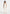 Caroline - Tacked Twill Fit & Flare Trousers - White